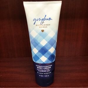 Bath Body Works Gingham Ultimate Hydration Body Cream 24 Hour Moisture Shea